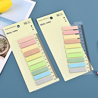 Notes autocollantes transparentes en PET, forme personnalisée, mignonnes, imperméables, taille personnalisée, plusieurs couleurs, impression personnalisée