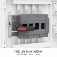 Disjoncteur-séparateur ABB série OS 32A-1250A 3P 4P 690V Protection contre les courts-circuits CE IEC En stock usine