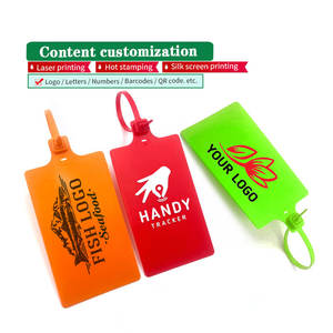 תגית כבל חד פעמית נגד פתיחה לא מורשית DX6-123P עם NFC, RFID UHF, לאבטחת מזוודות ומעקב לוגיסטי - דוגמית חינם - Product Image 6