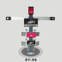 Machine d'alignement de quatre roues de Trace automatique de réglage de roue SHINELY équipement d'alignement de pneu de voiture automobile 3d