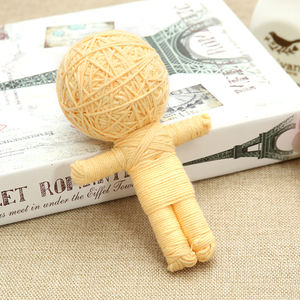 ตุ๊กตาวูดูแฮนด์เมดตุ๊กตาเจ้าหญิงถักมือของเล่นสำหรับเด็ก2025ใหม่ - Product Image 3