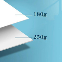 Papel Bond Tamaño A4 en Oferta, 70/75/80 g/m², Blanco, Grueso, para Arte, Pintura, Manualidades y Proyectos Artísticos