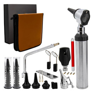 Professional ENT Diagnostic Set Stainless Steel Manual Powered Hand Held Mini Pocket Size Fiber Surgical <b>Instruments</b> Surgical - Product Image 1