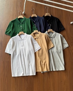 Polo classique vintage Ralph Lauren pour homme, coupe slim, sportif, à manches courtes, 100 % coton brodé, collection 2026 - Product Image 1