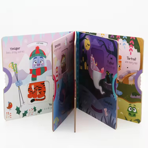 Oem Custom all'ingrosso libro di Storyboard per bambini Offset di carta didattica interattiva storia che racconta ai bambini - Product Image 6