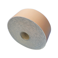 Rouleau de papier abrasif jaune prédécoupé 115 mm x 25 m, épaisseur 5 mm, dureté moyenne, personnalisable OEM
