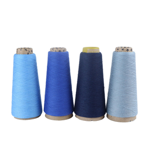 Hot Bán 100% <span class=keywords><strong>Polyester</strong></span> Dope Nhuộm Màu Đen Vòng Quay Sợi Vớ Sợi 30/1 Cho Vớ Dệt Kim - Product Image 6
