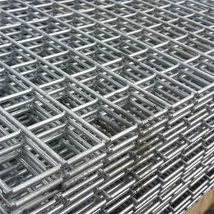 2x2 eskrim için galvanizli paslanmaz çelik kaynaklı tel örgü panelleri PVC kaplı kare demir bahçe inşaat özel kesme - Product Image 6