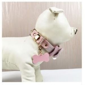<span class=keywords><strong>Collar</strong></span> para Mascotas Ajustable de Nailon/Poliéster con Diseño de Moda, Lazo de Lujo Personalizado con Etiqueta para el Nombre, para Perros y Gatos - Product Image 6