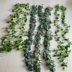 Guirlande murale artificielle verte Suzume II 200 cm en soie, décoration intérieure, accessoires de photographie, écologique - Product Image 2