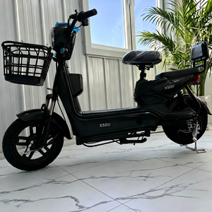 Bicicleta Eléctrica Doble Urbana de 48V350W, Bicicleta Eléctrica Biplaza para Adultos con Ajuste de 3 Velocidades, Dispositivo Antirrobo para Desplazamientos Diarios - Product Image 3