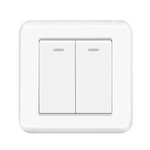 Interruttori per PC produttori europe 2 gang 2 vie nero/bianco/oro nuovo design interruttore decorativo per parete - Product Image 3