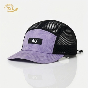 Gorra Trucker de 5 Paneles con Logotipo Bordado en 3D de Alta Calidad, Personalizada por Fábrica 4u BSCI, Gorra Trucker con Visera Curva y Cierre a Presión - Product Image 1