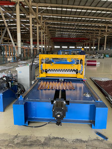 Proveedores de máquinas de fabricación de placa de acero de chapa de techo de hierro corrugado galvanizado - Product Image 5