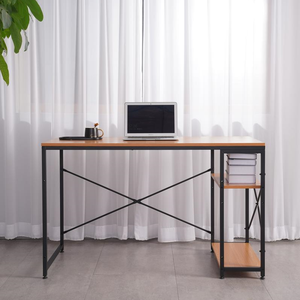 Commercio all'ingrosso di Alta Qualità di Stile Moderno In Legno Scrivania Del Computer Con Gambe In Metallo - Product Image 4