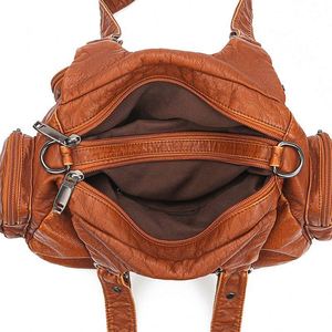 Bolso de Mano Duradero de Estilo Vintage de Lujo para Mujer, Nuevo 2025 Hecho de material PU. Se Puede Transportar Colgando.6036 - Product Image 2