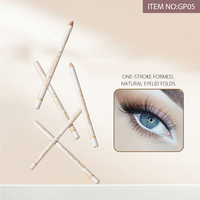 GIGI ROSE Crayon Eyeliner Vegan Lisse Imperméable et Résistant à l'Huile, Marque Privée, Crayon Silkworm, Fabrication Personnalisée