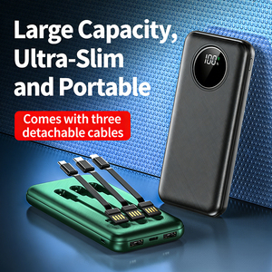 Batería Externa Ultra Delgada de 20000 mAh con Carga Rápida de 22 W, Salidas USB Duales Tipo C, Entrada Micro USB Rápida - Product Image 4