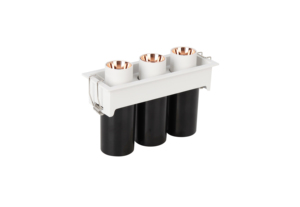 Luminaria Lineal COB Ajustable de 5W, Moderna, Empotrada, LED, Multicabezal, para Oficina, IP40, CRI97, Regulable, con Rejilla - Product Image 2