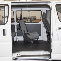 JINBEI Nouveau Minibus Express 6 Places Essence 2.0L 136CV Boîte Manuelle 5 Vitesses Navette de Transport de Passagers Mini Autobus à Vendre