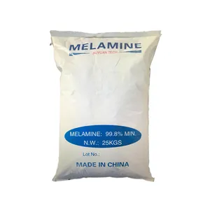 Pó de melamina da resina 99.8% branca material primário cas 108-78-1