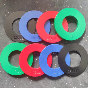 Disque de musculation universel, tout usage, entièrement en acier, pour haltérophilie, coloré, à grands trous, inodore et pour <span class=keywords><strong>poids</strong></span> équilibrés en salle de sport - Product Image 2