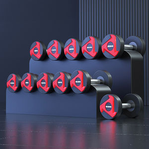 Runde Hanteln 2,5-25 KG Fitness studio Kraft Fitness geräte Free Weights Hantel Set - Product Image 5