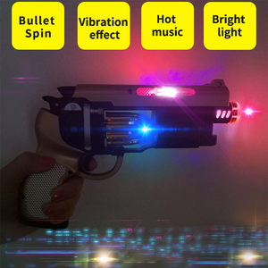 Wholesale Custom Children's Plastic Outdoor Indoor Infrared <strong>Electric</strong> Octave Music Sound Light Voice Toy Guns for Kids Gift - Product Image 2