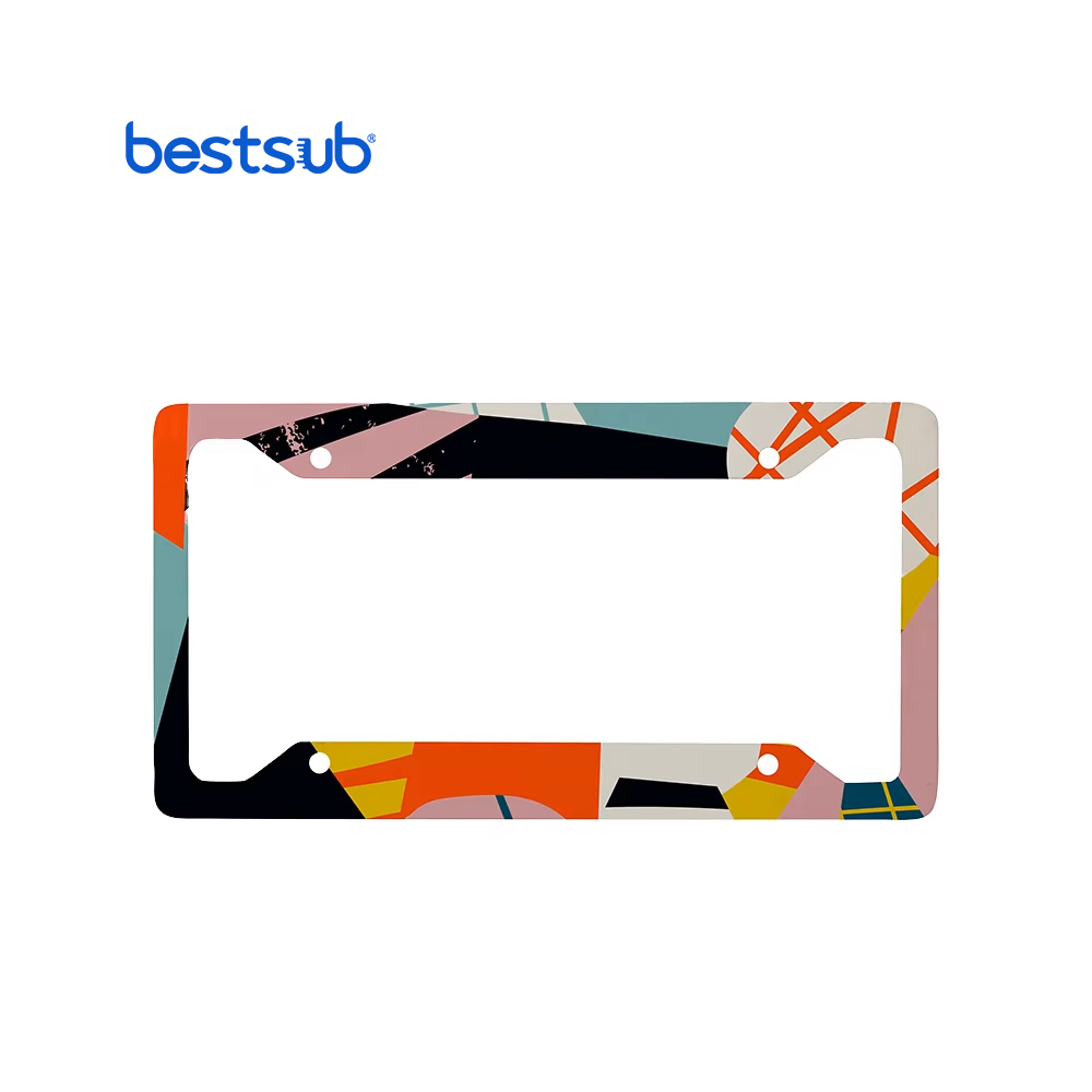 Оптовая продажа, сублимационные заготовки BestSub, рамка для американского номерного знака 12,25 дюйма x 6,5 дюйма