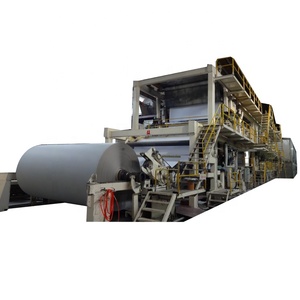 Machine à papier A4 entièrement automatique de type Fourdrinier pour la culture du bambou avec pompe et moteur pour la production de cahiers - Product Image 5