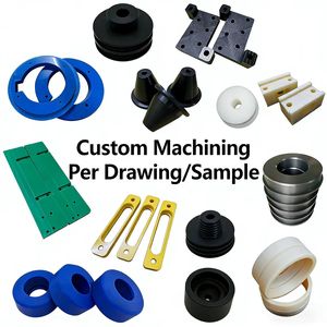 Precision CNC Machining Stainless Steel PA6 Nylon Parts Gear Bushing Wear Resistant Industrial <b>Machinery</b> Equipment Components - Product Image 1
