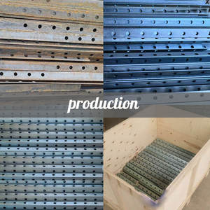 Acier profilé à rainures pour <span class=keywords><strong>porte</strong></span> <span class=keywords><strong>de</strong></span> <span class=keywords><strong>garage</strong></span>, rails <span class=keywords><strong>de</strong></span> support d'angle en acier profilé galvanisé <span class=keywords><strong>de</strong></span> haute qualité - Product Image 3