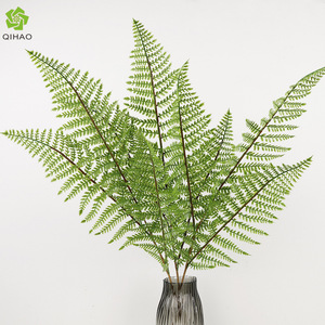 Fougères artificielles, Fougère persane à tige unique, à trois branches, haute simulation, style nordique, plantes vertes décoratives pour la maison et le bureau - Product Image 1