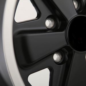 Rines de Aleación Negros Escalonados 5X130 de 17 y 23 Pulgadas 7J 8J para Porsche 964 911 Carrera <span class=keywords><strong>924</strong></span> 930 Turbo 944 972 Cayenne - Product Image 2