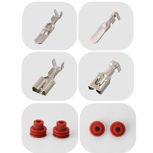 Connecteurs étanches 2 broches mâle et femelle pour capteur de température d'eau et de vitesse automatique d'excavatrice DJ7011Y-6.3-1121 - Product Image 6