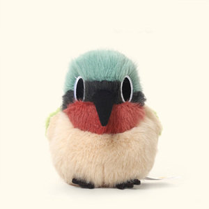Jooki <span class=keywords><strong>Bird</strong></span> Serie Vorkstaart Sunbird Speelgoed Unisex Nieuw Ontwerp Superzacht Pluche Knuffel Dier Aanpasbare Stress Reliëf Pp Katoen - Product Image 1
