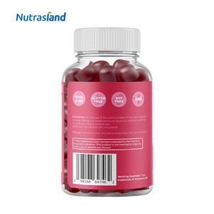 Hot-Selling Hautpflege Rüstung Gummy Multi vitamin Biotin Gel in Erdbeer Kirsch geschmack für Erwachsene Nahrungs ergänzungs mittel - Product Image 2