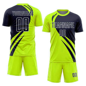 Professional <b>Soccer</b> Team Uniform Custom Printed Jersey And Shorts Set Lightweight Moisture Wicking Sports Apparel For Training - Product Image 6