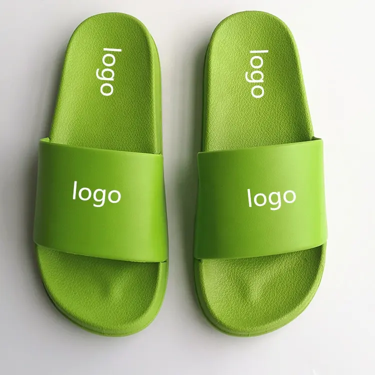 Kustom Logo Harga Murah Sandal untuk Pria Sandal Sandal SLIDE Sepatu OEM Alas Kaki