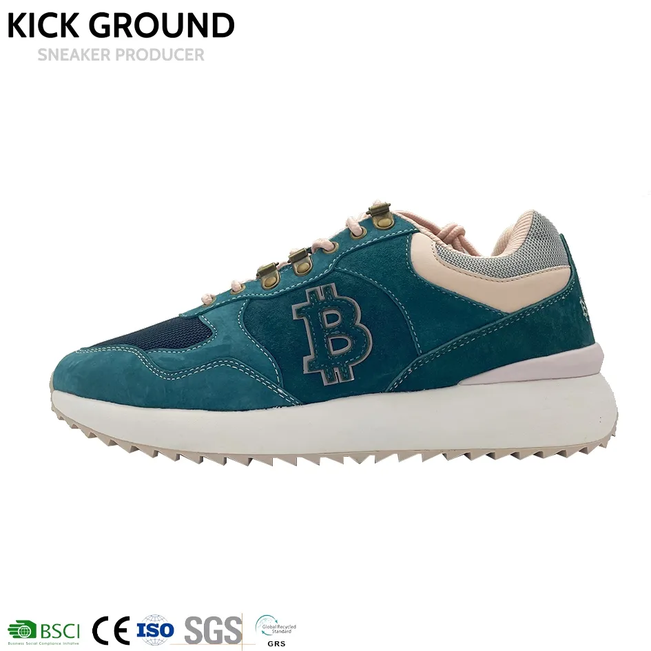 KICK GROUND shoes man new style 2023 walking shoe men's lace-up casual shoes custom brand sneakers