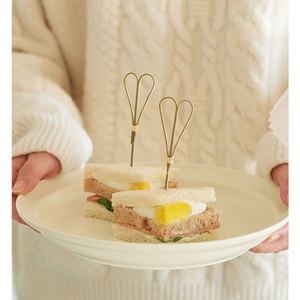 Stuzzicadenti in bambù usa e getta ecologici, spiedini in legno per taglieri <span class=keywords><strong>di</strong></span> salumi, eleganti stuzzicadenti per feste - Product Image 1