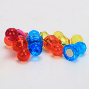 Imanes de Neodimio de Plástico ABS de Colores Surtidos, Forma de Copa/Olla, Imanes de Empuje Industriales, Grado N35, Permanentes, para el Hogar, la Escuela y el Aula - Product Image 4