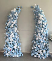 Arches en corne artificielle pour décoration florale d'allée de mariage A178