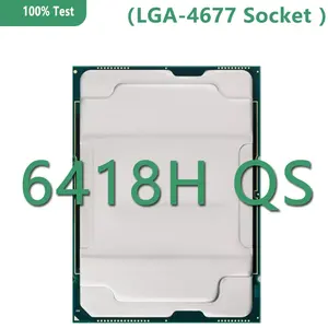 Xeon Gold Medal 6418H QS versión CPU 60MB 2,1 GHz 24Core/48Thread 185W LGA4677 para placa base de servidor C741 - Product Image 2
