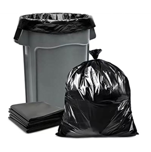 Strong Tall <b>Kitchen</b> Trash Bags <b>Black</b> Plastic Bag Large Hotel Property Sanitation <b>Kitchen</b> Household Garbage Bag - Product Image 1
