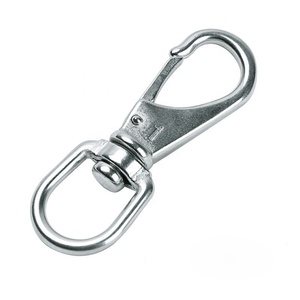 316 Stainless Steel Swivel Carabiner Snap Clips