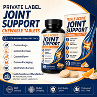 Comprimés à croquer triple action pour le soutien articulaire avec glucosamine – Complément nutritionnel pour le tissu conjoint – Vente en gros