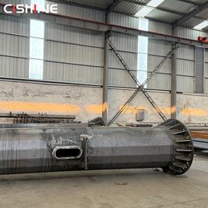 Tour d'antenne <span class=keywords><strong>de</strong></span> télécommunications Cishine en acier galvanisé octogonal et polygonal <span class=keywords><strong>de</strong></span> 15m, 18m, 20m, 35m, 40m, 45m pour éclairage 4G à vendre - Product Image 4