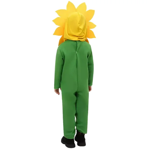 Costume de tournesol drôle pour enfants garçon et filles combinaisons d'Halloween avec chapeau Costume Cosplay - Product Image 3