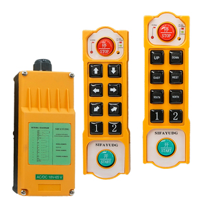 Haute qualité 8 canaux vitesse unique 1 émetteur 1 récepteur manipulation télécommande Radio industrielle pour Crnae - Product Image 5